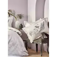 Набір постільна білизна з покривалом Karaca Home - Arden siyah 2020-1 чорний євро