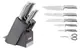 Набор ножей Edenberg EB-11023-Dark-grey 7 предметов темно-серый
