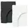Простыни на резинке 180х200х20 набор WHITE/BLACK