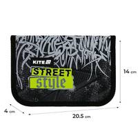 Пенал без наповнення Kite Street Style K25-621-6 4х14х20.5 см