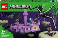 Конструктор LEGO Minecraft Дракон Энда и Корабль Края 657 деталей (21264)