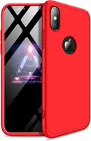 Чехол-накладка GKK 3 in 1 Hard PC Case Apple iPhone XS Red
