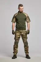 Тактические брюки с наколенниками Рип-стоп пиксель