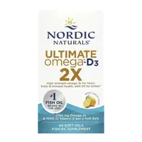 Ultimate Omega 2X D3 - 60 softgels