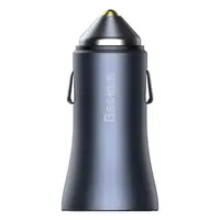 Адаптер автомобильный BASEUS Golden Contactor Pro Dual Quick Charger Car Charger |2USB, 5A/40W, QC| (CCJD-A0G)