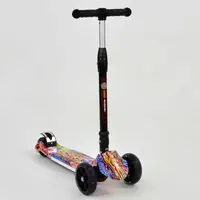 Самокат трехколесный Best Scooter А 717/7404 светящиеся PU колеса. Multicolor (63918)