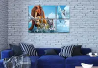 Картины модульные в детскую комнату, 62x95 см, (30x30-6)
