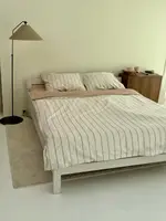 Постельное белье семейное Dushka Home Сатин 21659 160х215х2 см