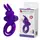 Эрекционное кольцо "Rabbit Ring", 10 режимов, фиолетовый