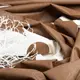 Ткань бязь ранфорс для постельного белья 2,4 м LV шоколад