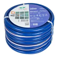 Шланг для поливу Топаз 3 шари армований 3/4" 30м FLORA 5065654