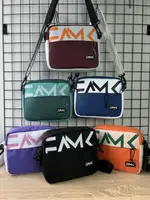 Сумка через плечо для мужчин и женщин Famk SMR3 2.0, Бордовый