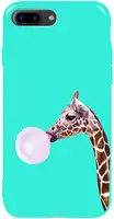Чехол-накладка TOTO Pure TPU 2mm Print Case Apple iPhone 7 Plus/8 Plus #37 Giraff Gum Mint