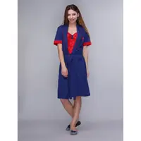 Домашній одяг U.S. Polo Assn - Халат + сарафан 15129 синій, S