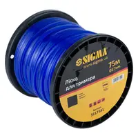 Леска для триммера квадрат Ø2.7мм 75м катушка SIGMA (5617341)