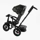 Велосипед 3-х колесный детский, Best Trike, надувные колеса, фара музыкальная, с USB, пульт. Black (164863)