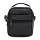 Мужская кожаная сумка Borsa Leather K16681-1bl-black