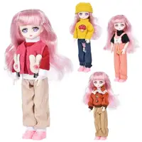 Кукла игровая шарнирная Y18B-65-66-67-68 29 см