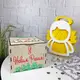 Подарочный бокс к Новому Году из дерева с оригинальным дизайном