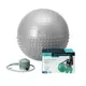 Мяч для фитнеса PowerPlay 4003 с насосом, 65 см, Light Grey