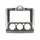 Переходная рамка Ford Focus 2005-2011 Manual AC FR 110N 9" Gray