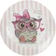 Тарелка обеденная Limited Edition Owl C604L 18 см