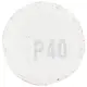 Шлифовальный круг без отверстий Ø50мм P40 (10шт) SIGMA (9120431)