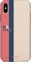 Чехол-накладка PUMP Tender Touch Case for iPhone X/XS On Style