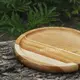 Кухонная доска для подачи блюд 30 см, круглая, двухсторонняя