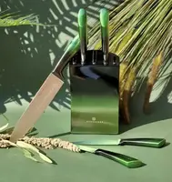Набор ножей Edenberg EB-11003-Green 6 предметов зеленый