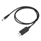 Зарядный кабель конвертер с 5V на 9V 1A от USB для раций, Wi-Fi роутера