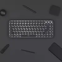 Клавіатура бездротова Xiaomi MiiiW AIR85 Bluetooth Dual Mode (MWXKT01) MAC/iPad/PC (RU) Black
