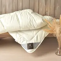 Одеяло Wool Premium 200х220 см шерстяное зимнее двойное IDEIA шерсть супер теплое натуральное хлопок