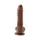Вибромассажер JAMES DEEN 8.5" Vibrating Dildo, Brown