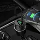 Адаптер автомобильный HOCO Light road dual port digital display car charger Z42 |1USB/1Type-C, 5A, PD20W/QC3.0|