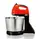 Миксер DOMOTEC R6637 с металлической чашей планетарный / ручной 2 в 1 ∙ Красный / белый / оранжевый