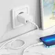 Адаптер сетевой BOROFONE Type-C to Lightning cable Reacher dual port charger set BN9 |2Type-C, 35W/3A, PD/QC|