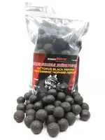 Бойлы растворимые прикормочные Осьминог Черный перец Octopus Black Pepper 24 мм 900 г Carp Drive