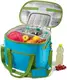Сумка холодильник Crivit Cool Bag голубая на 35л