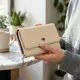 Вместительный кошелек для женщин из натуральной кожи ST Leather 22500 Белый