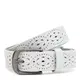 Женский кожаный ремень Borsa Leather CV1ZK-040w-white