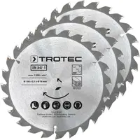 Диск пильный Trotec 150х16х2,1 HW24 Wood (3 шт) (6215001320)