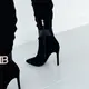 Ботфорты женские Fashion Luna 3312 40 размер 25,5 см Черный