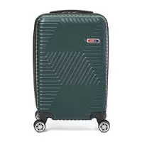Чемодан маленький 4 колеса Ricco Grande T1ABS600green-M