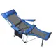 Раскладное кресло шезлонг Lesko SW233 Blue для отдыха пикника дачи портативное