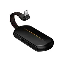 Перехідник BASEUS GAMO 3-in-1 Lightning Male to Dual lightning/3.5mm Female Adapter L47