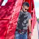 Сумка-бананка Bumbag унисекс на пояс и через плечо Space 27x16 см