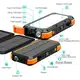 УМБ Solar power bank with 32pcs camping LED 20000mAh PN-W12Pro IPX4 |2USB/Type-C, 18W/3A, PD/QC|