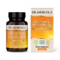 Витамины и минералы Dr. Mercola Liposomal Vitamin D3 1000 IU, 30 капсул