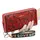 Женский кошелек Baellerry N2823 Red портмоне для хранения денег карточек монет на змейке